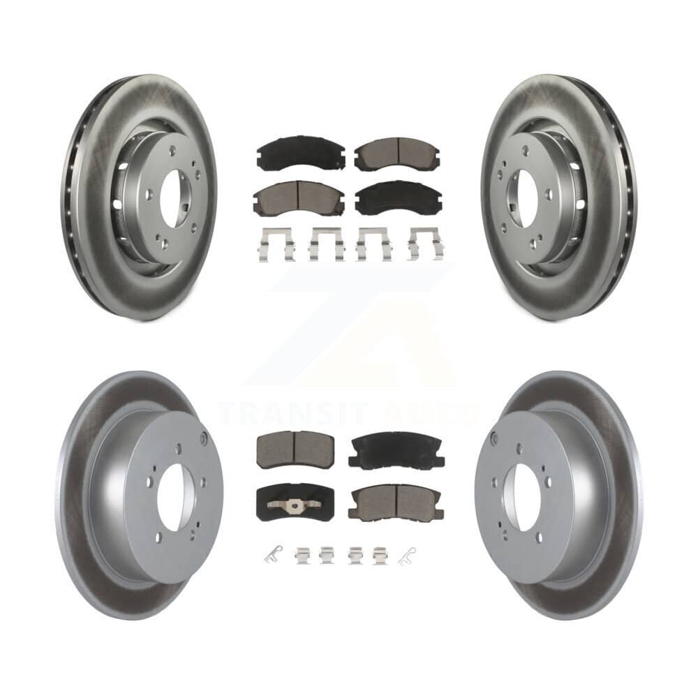Transit Auto - KGC-100626 - Front and Rear Disc Brake Kits
