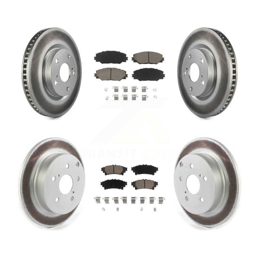Transit Auto - KGC-101138 - Front and Rear Disc Brake Kits