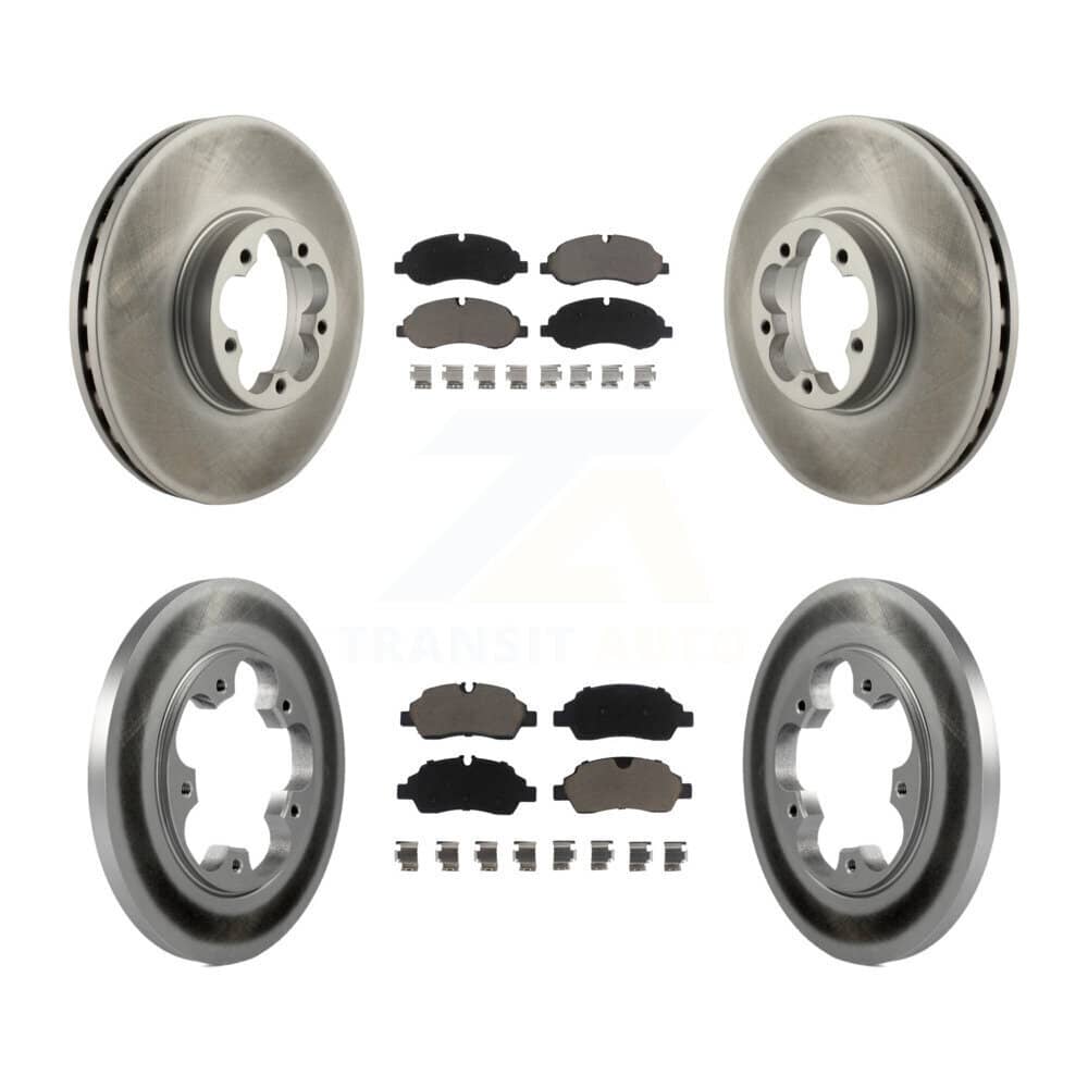 Transit Auto - KGC-101287 - Front and Rear Disc Brake Kits