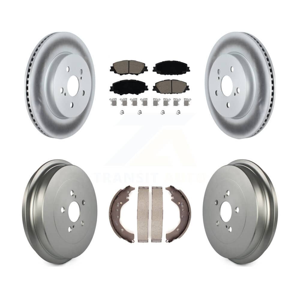 Transit Auto - KGC-102284 - Front and Rear Disc Brake Kits