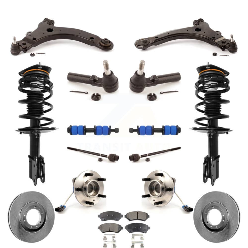 Transit Auto - KM-100012 - Front Suspension Strut and Coil Spring Assembly Kits