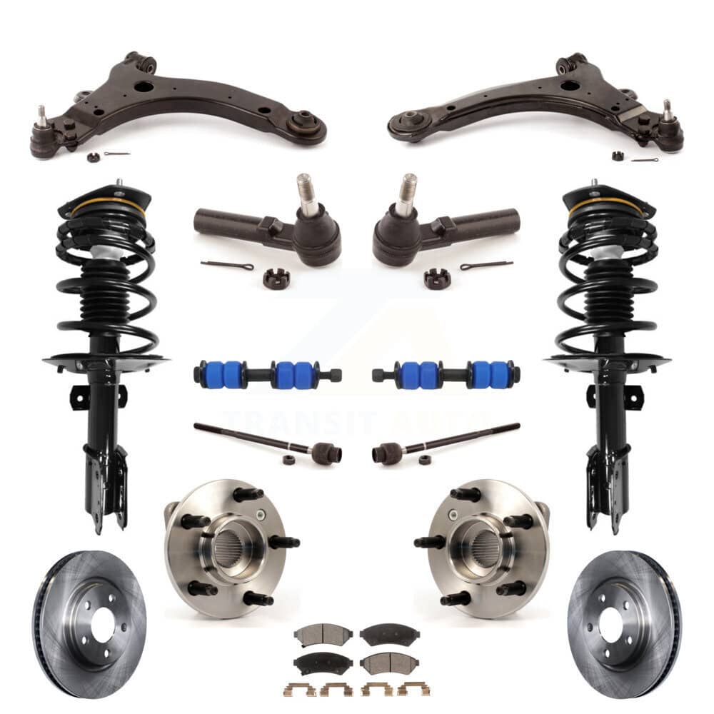 Transit Auto - KM-100021 - Front Suspension Strut and Coil Spring Assembly Kits