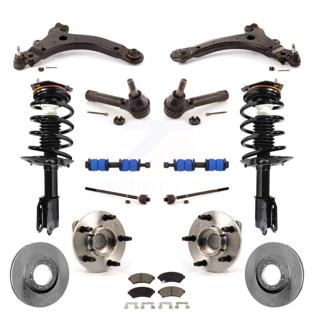 Transit Auto - KM-100196 - Front Suspension Strut and Coil Spring Assembly Kits