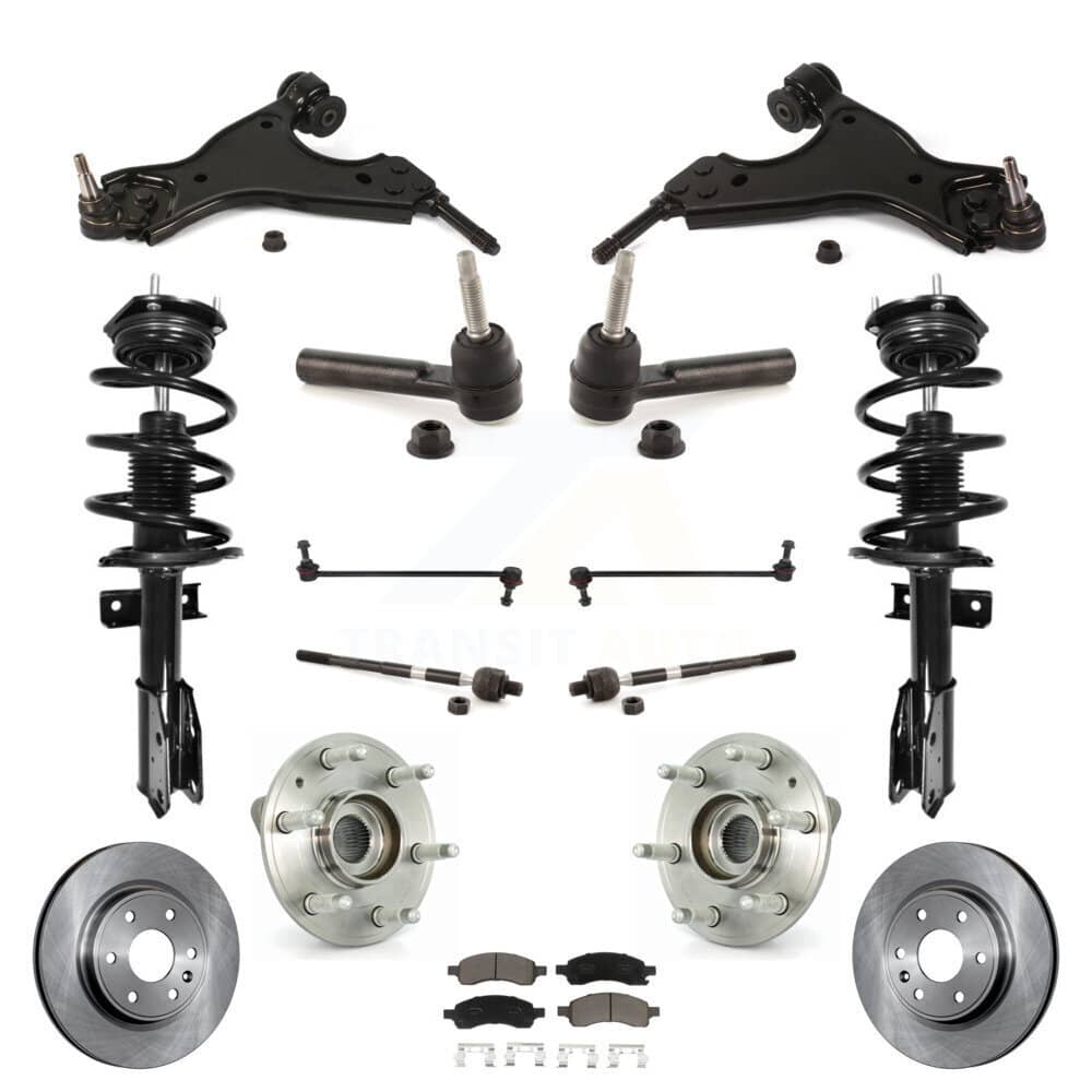 Transit Auto - KM-100207 - Front Suspension Strut and Coil Spring Assembly Kits