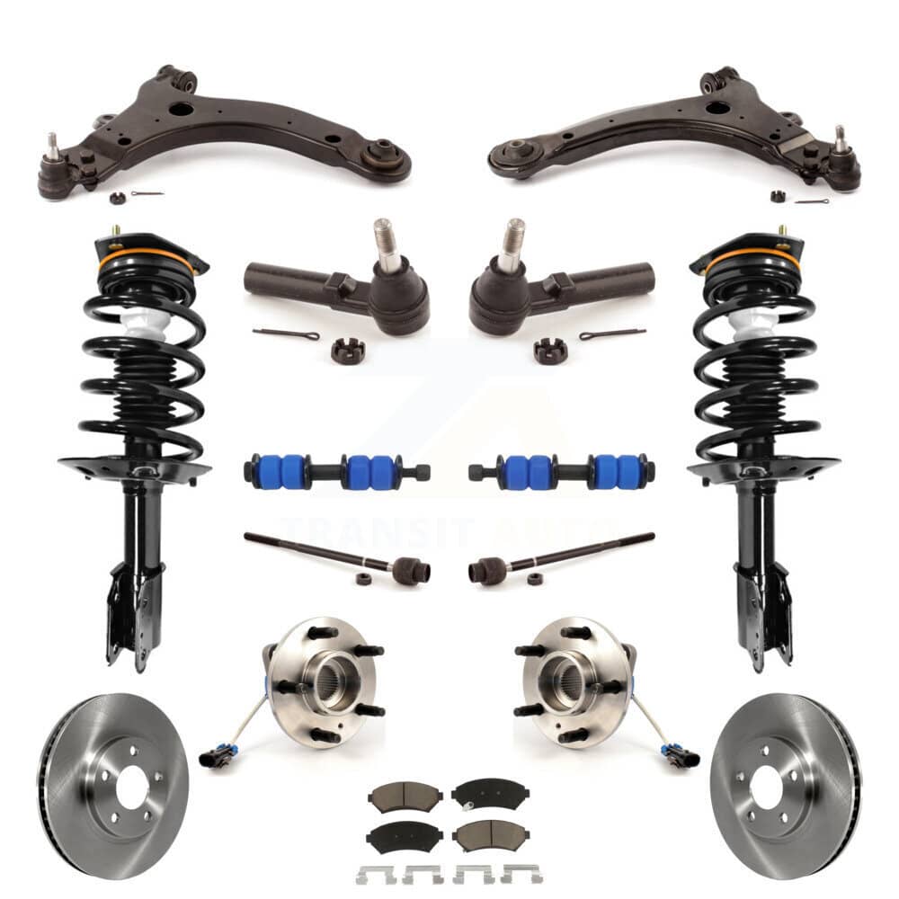 Transit Auto - KM-100241 - Front Suspension Strut and Coil Spring Assembly Kits