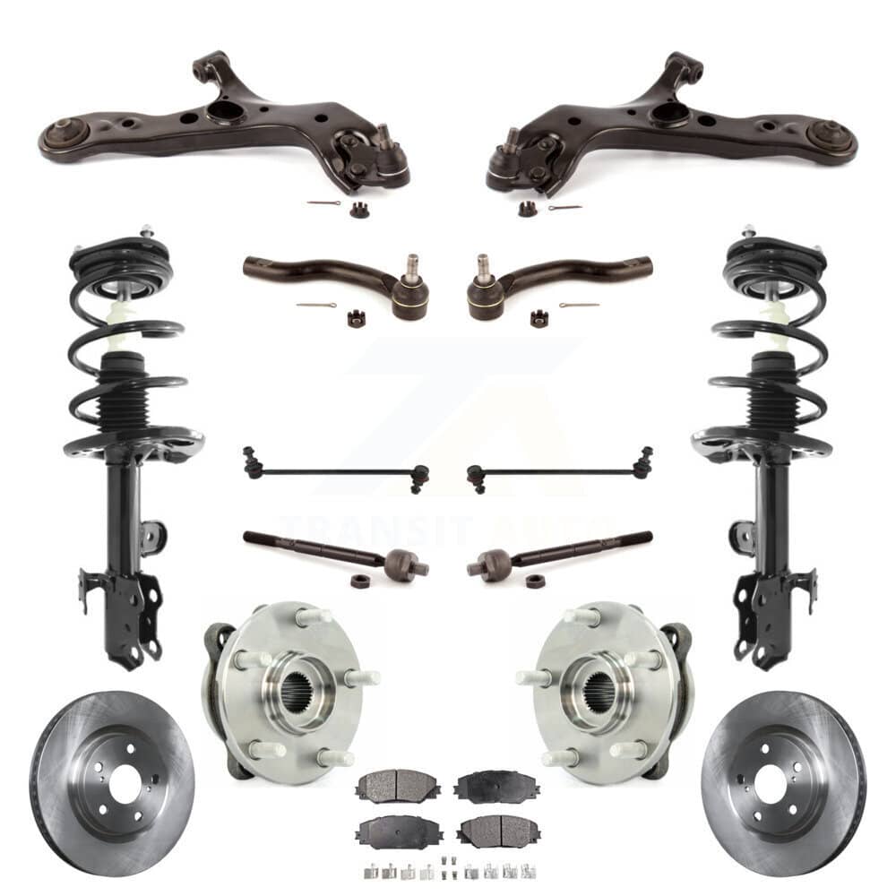 Transit Auto - KM-100376 - Front Suspension Strut and Coil Spring Assembly Kits