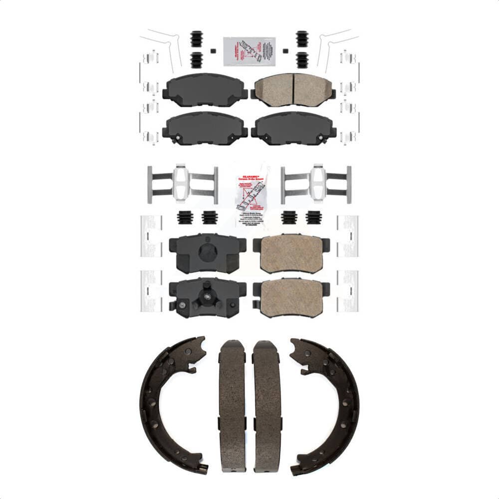 Transit Auto - KNN-100997 - Front and Rear Disc Brake Pad Kits
