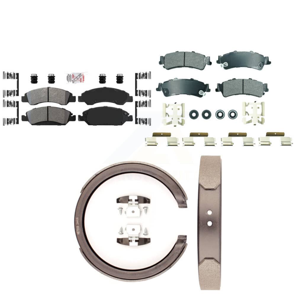 Transit Auto - KNN-101300 - Front and Rear Disc Brake Pad Kits