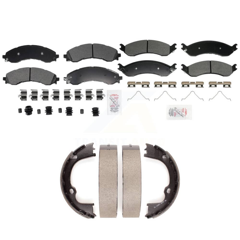 Transit Auto - KNN-101406 - Front and Rear Disc Brake Pad Kits