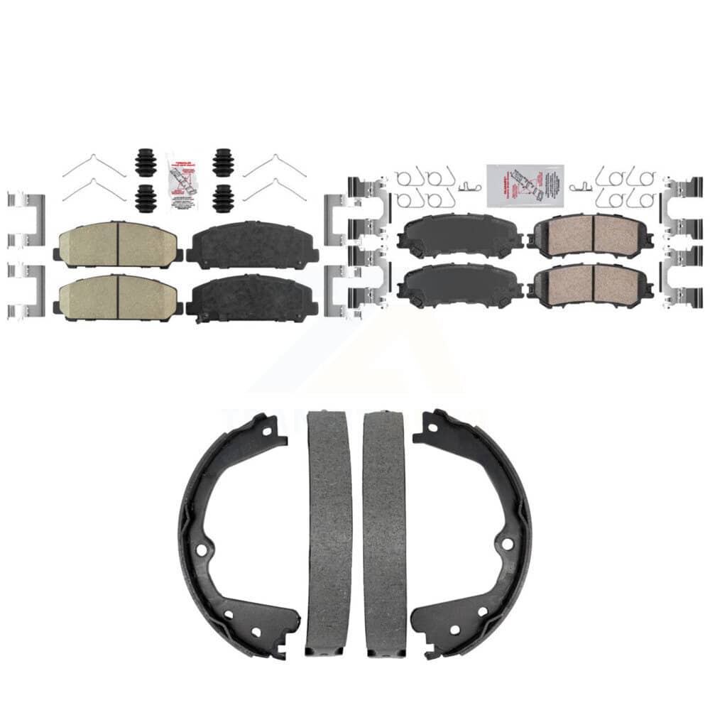 Transit Auto - KNN-101426 - Front and Rear Disc Brake Pad Kits