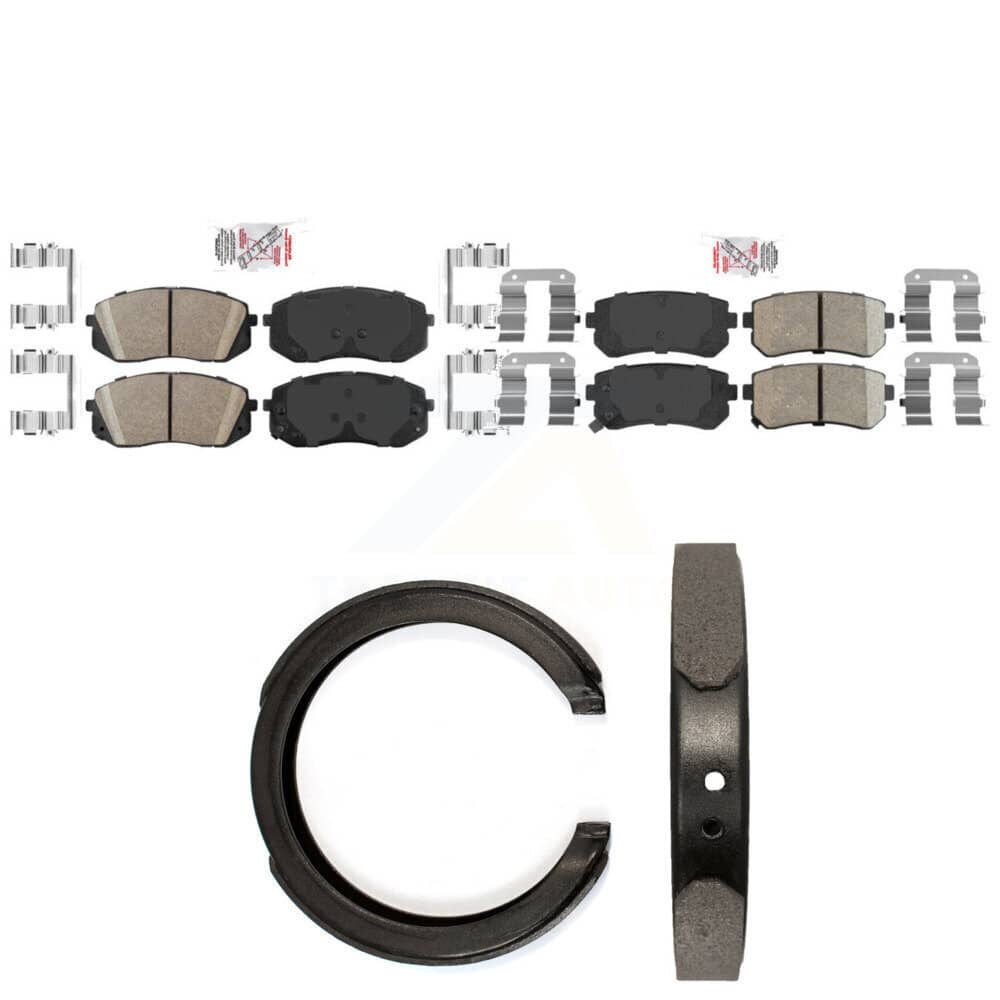 Transit Auto - KNN-101435 - Front and Rear Disc Brake Pad Kits
