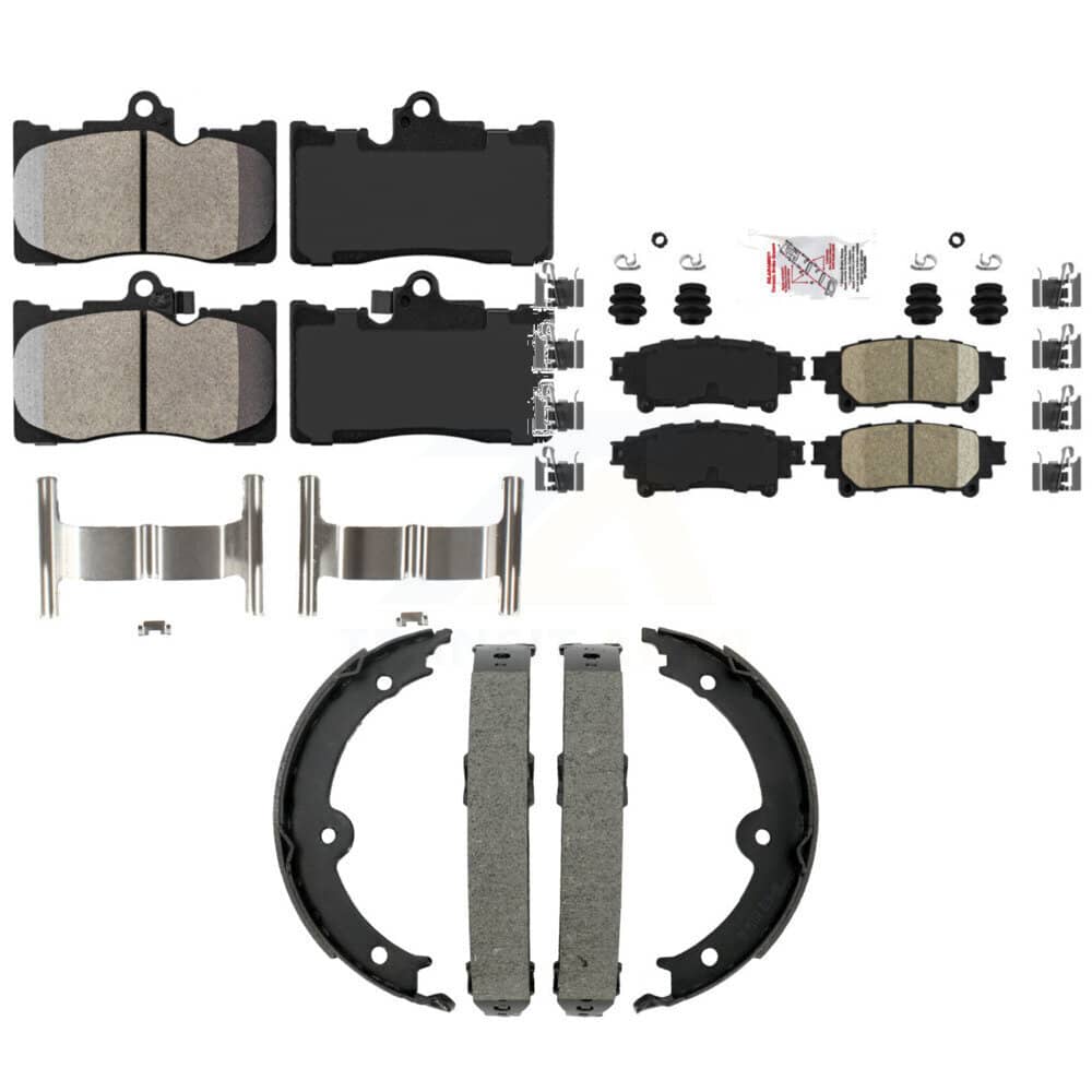Transit Auto - KNN-101452 - Front and Rear Disc Brake Pad Kits