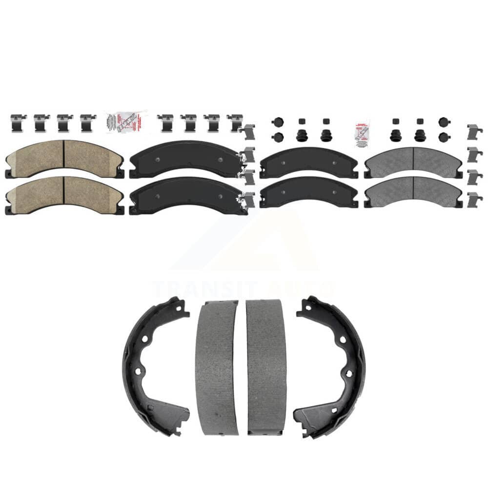 Transit Auto - KNN-101469 - Front and Rear Disc Brake Pad Kits