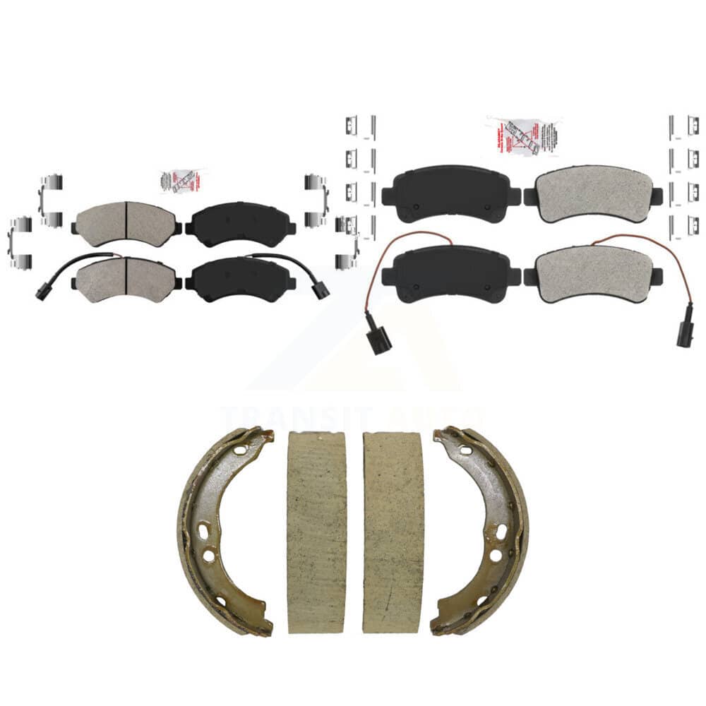 Transit Auto - KNN-101525 - Front and Rear Disc Brake Pad Kits