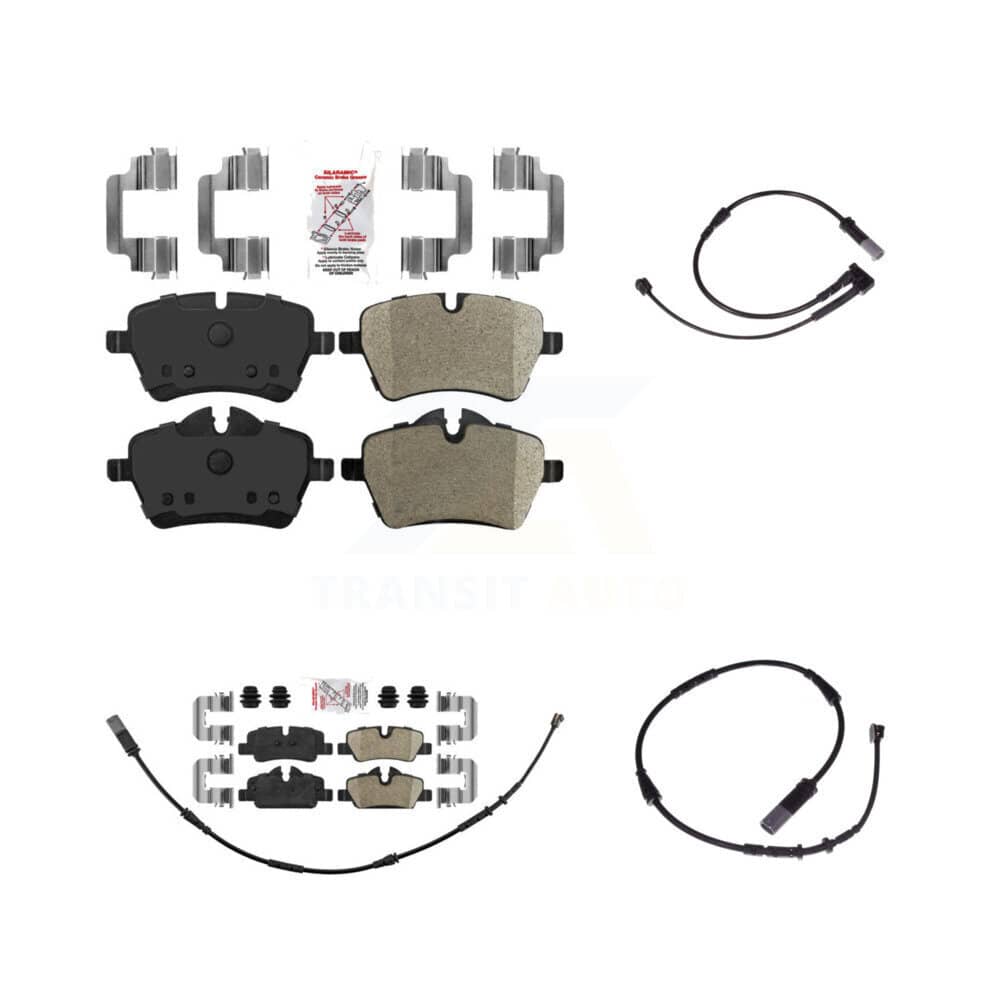 AmeriBRAKES - KNW-100008 - Front and Rear Disc Brake Pad Kits