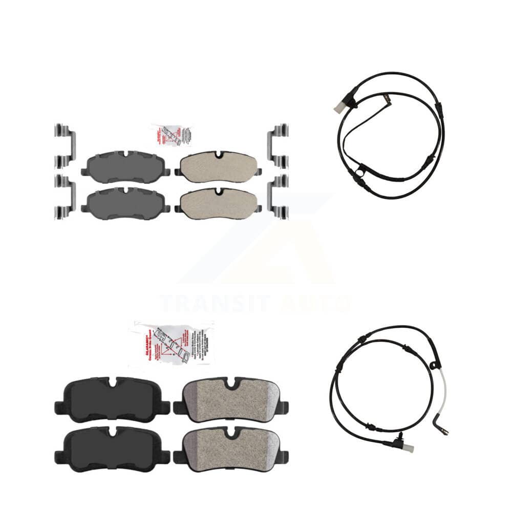 AmeriBRAKES - KNW-100049 - Front and Rear Disc Brake Pad Kits