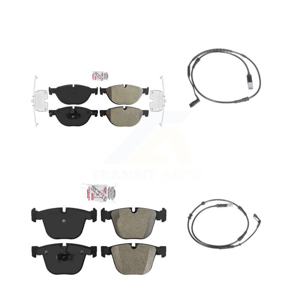 AmeriBRAKES - KNW-100059 - Front and Rear Disc Brake Pad Kits