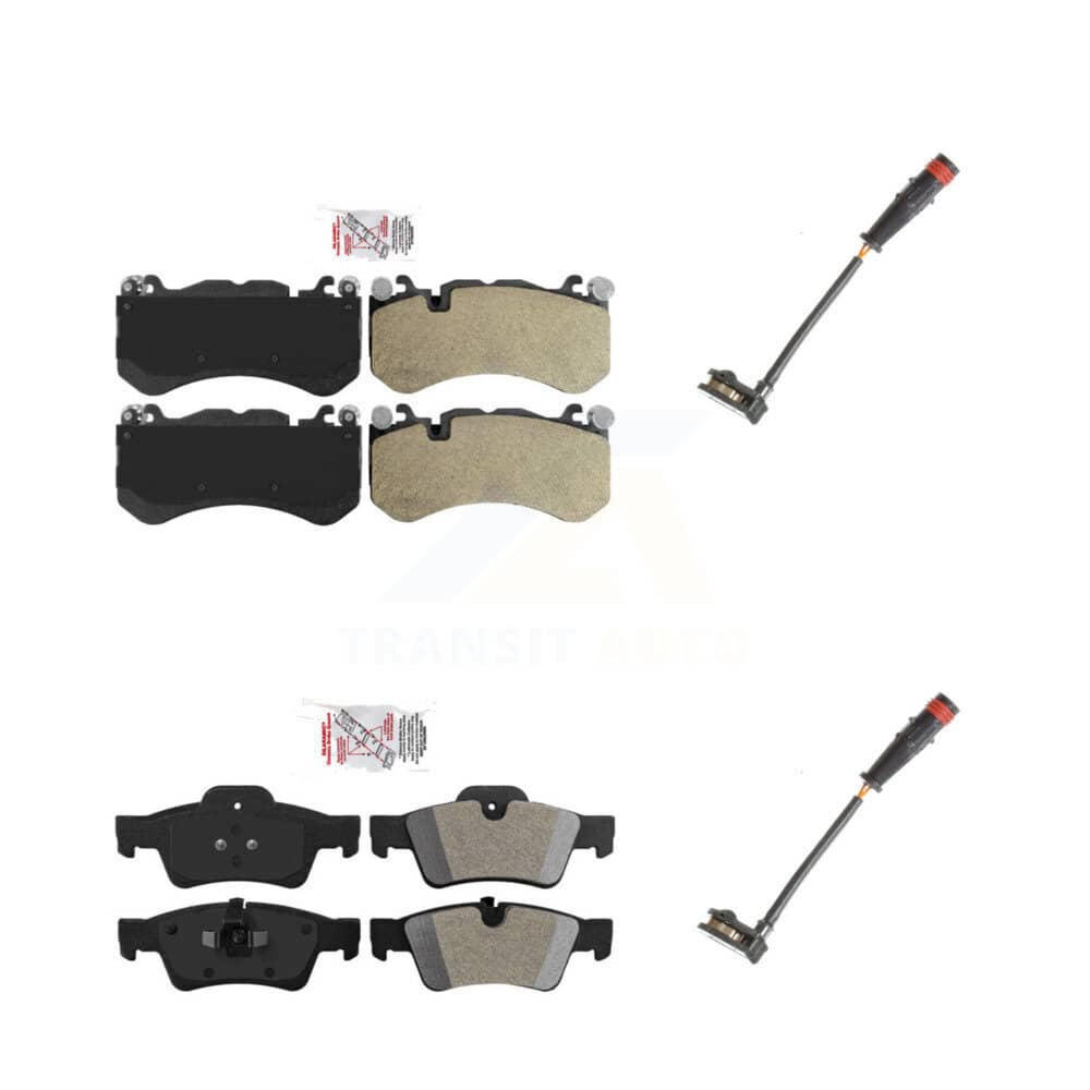 AmeriBRAKES - KNW-100066 - Front and Rear Disc Brake Pad Kits