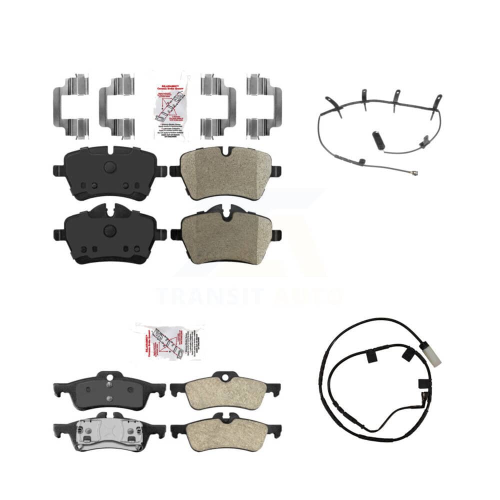 AmeriBRAKES - KNW-100094 - Front and Rear Disc Brake Pad Kits