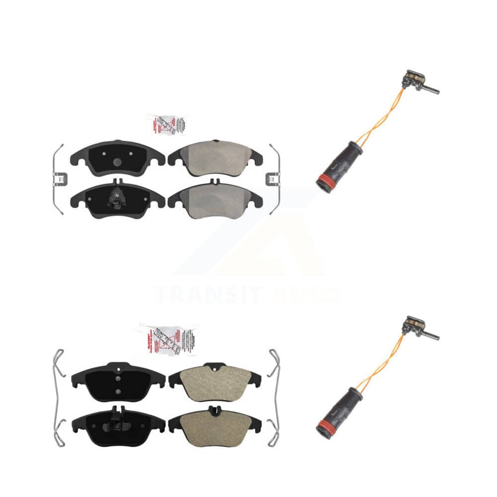 AmeriBRAKES - KNW-100118 - Front and Rear Disc Brake Pad Kits