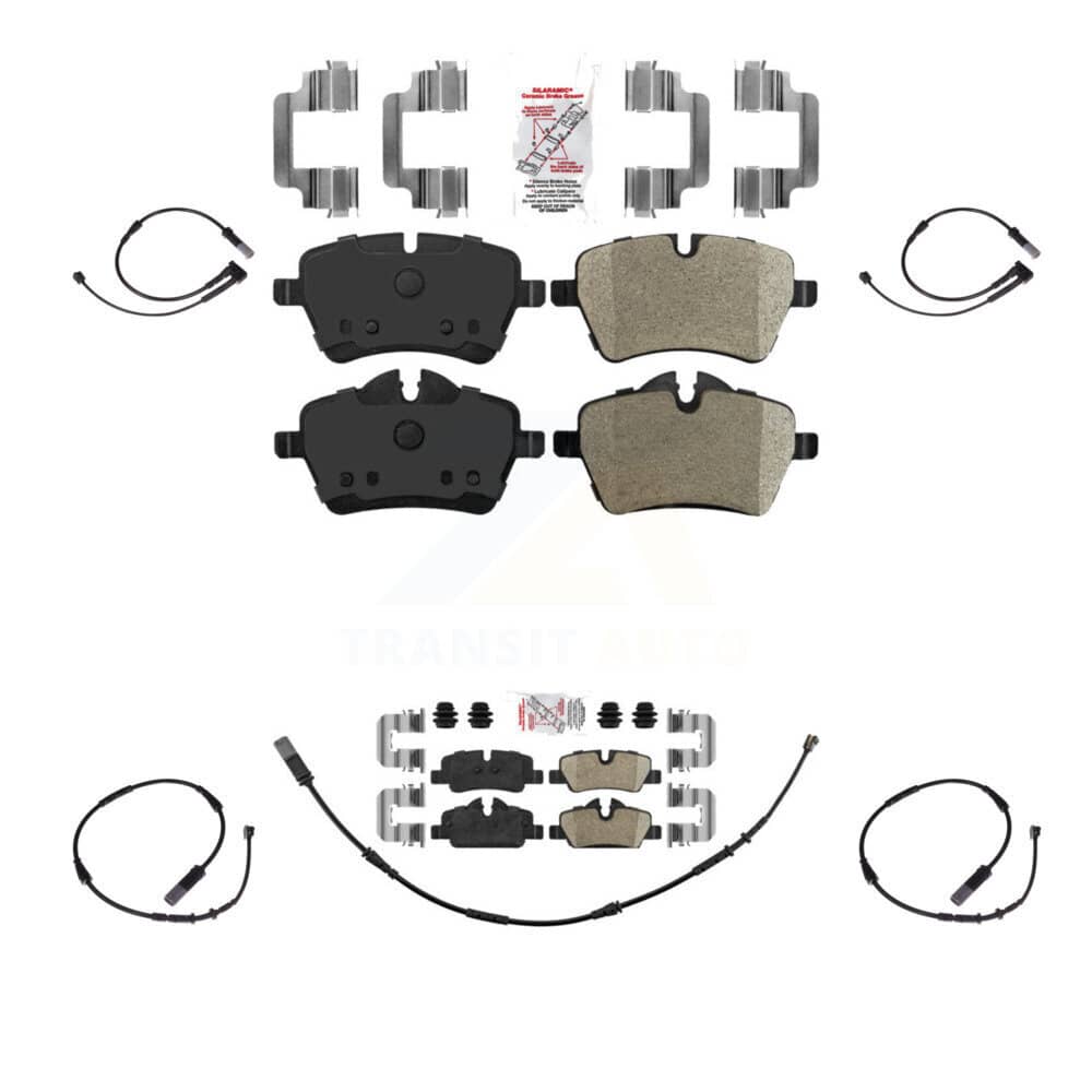 AmeriBRAKES - KNW-100216 - Front and Rear Disc Brake Pad Kits