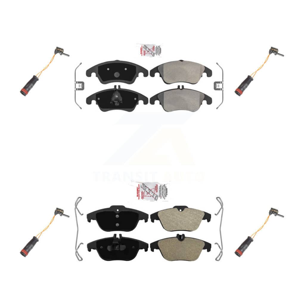 AmeriBRAKES - KNW-100316 - Front and Rear Disc Brake Pad Kits