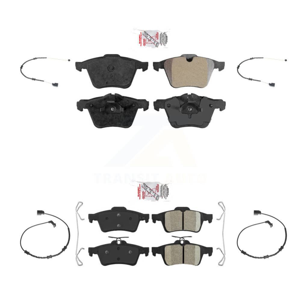 AmeriBRAKES - KNW-100388 - Front and Rear Disc Brake Pad Kits