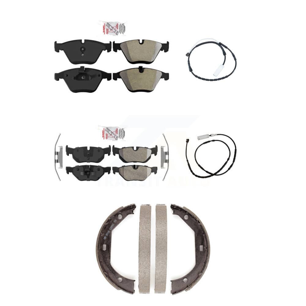 AmeriBRAKES - KNW-100398 - Front and Rear Disc Brake Pad Kits