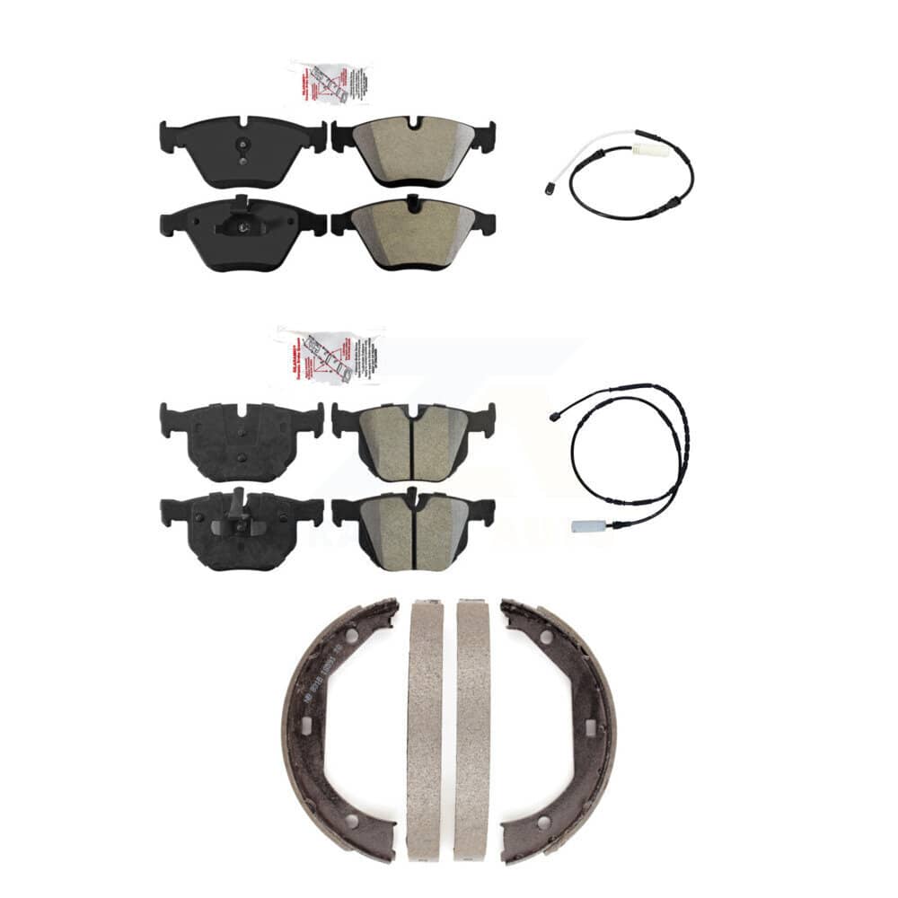 AmeriBRAKES - KNW-100402 - Front and Rear Disc Brake Pad Kits