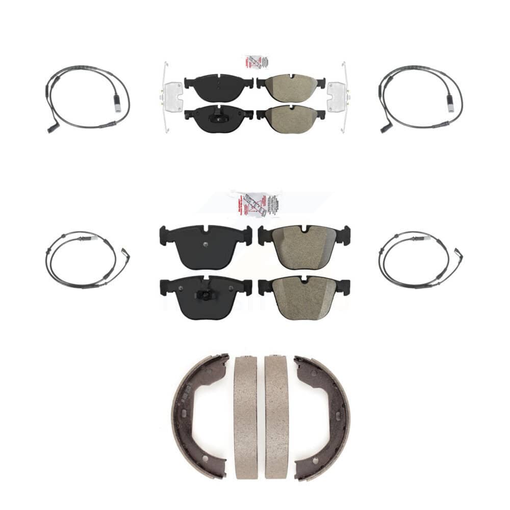AmeriBRAKES - KNW-100483 - Front and Rear Disc Brake Pad Kits