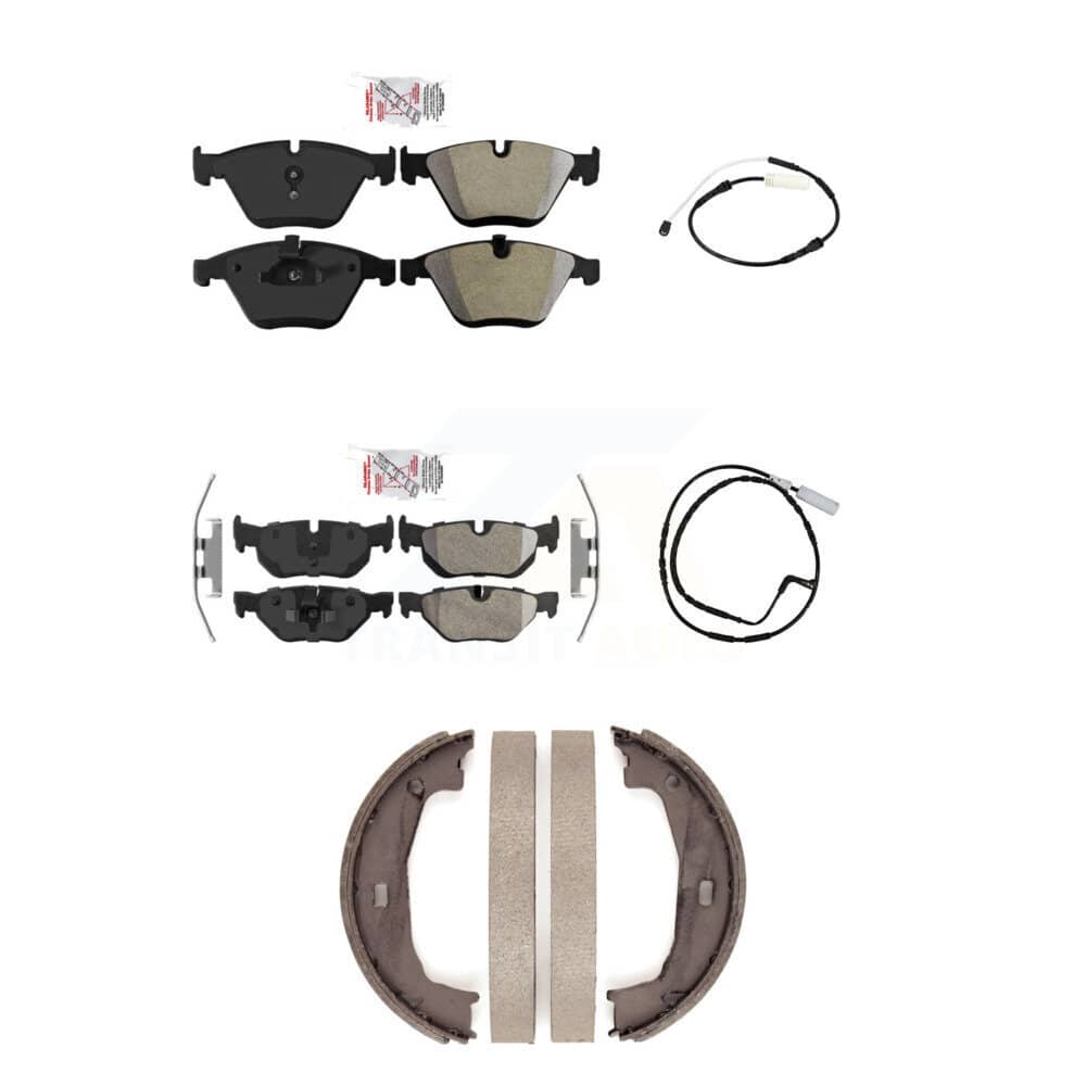 AmeriBRAKES - KNW-101196 - Front and Rear Disc Brake Pad Kits