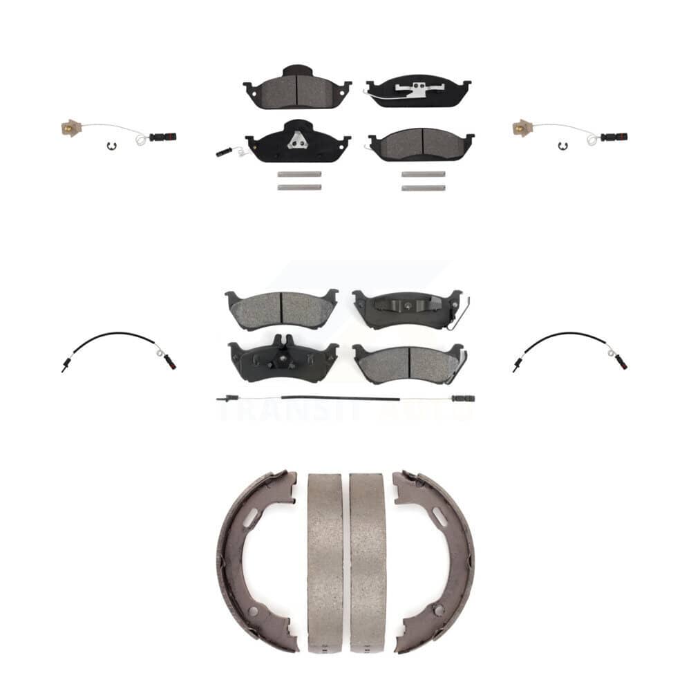 SIM - KSW-100286 - Front and Rear Disc Brake Pad Kits