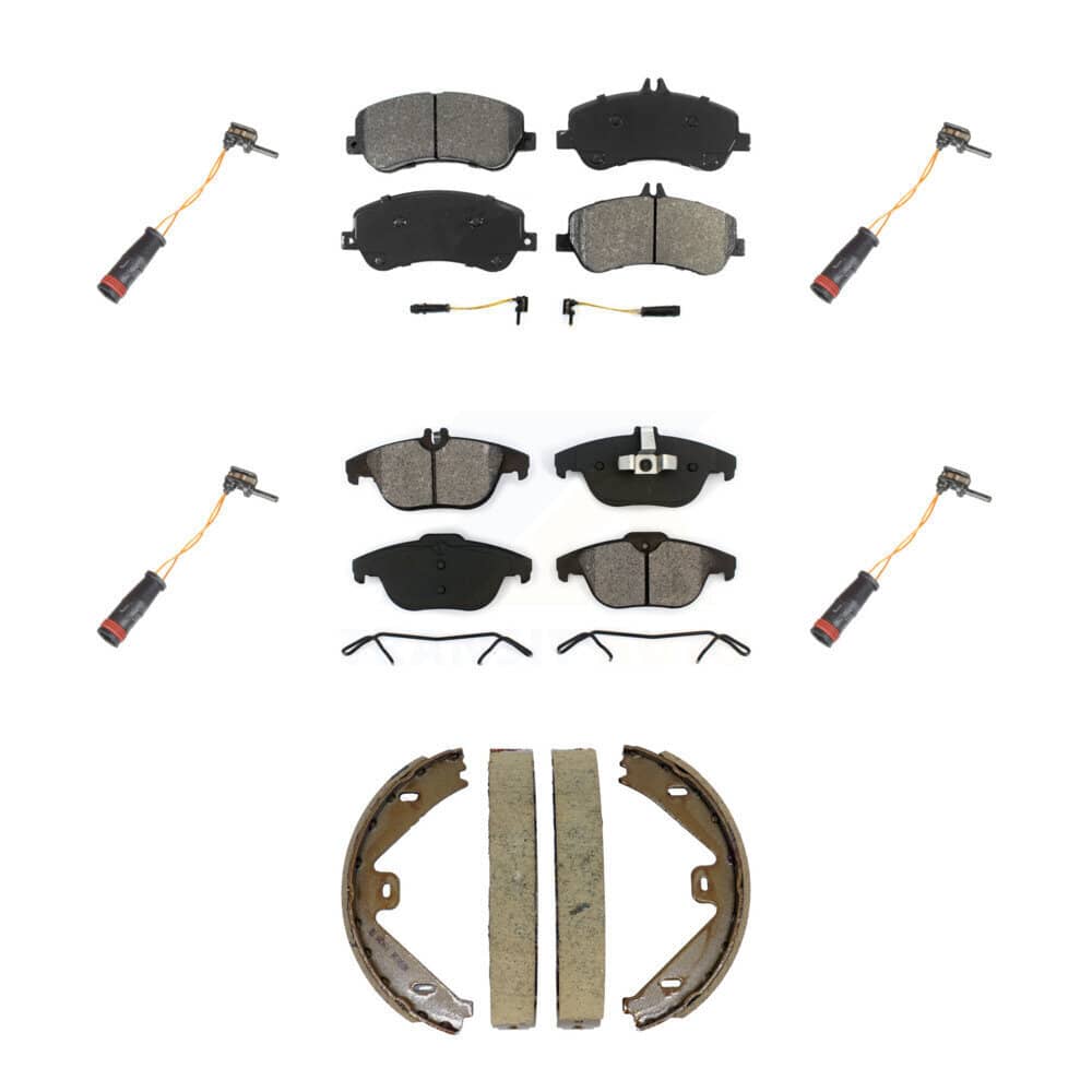 SIM - KSW-100906 - Front and Rear Disc Brake Pad Kits
