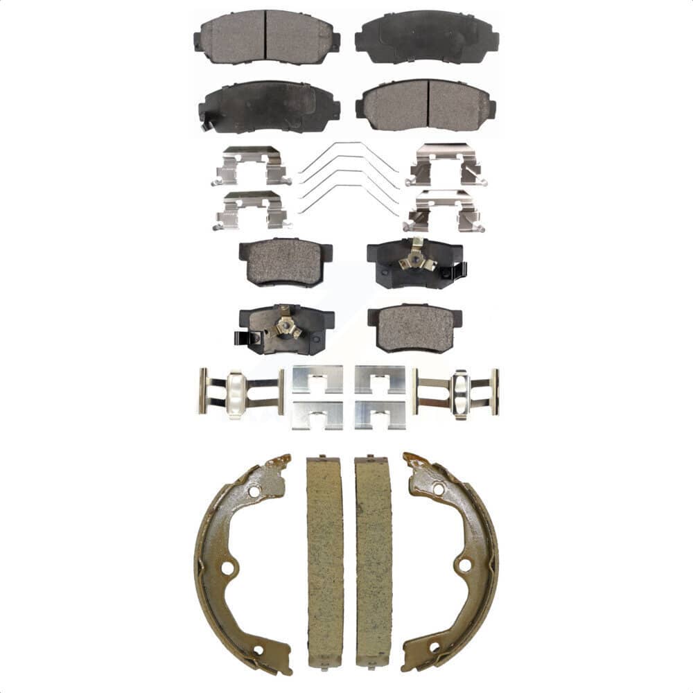 Transit Auto - KTN-101006 - Front and Rear Disc Brake Pad Kits