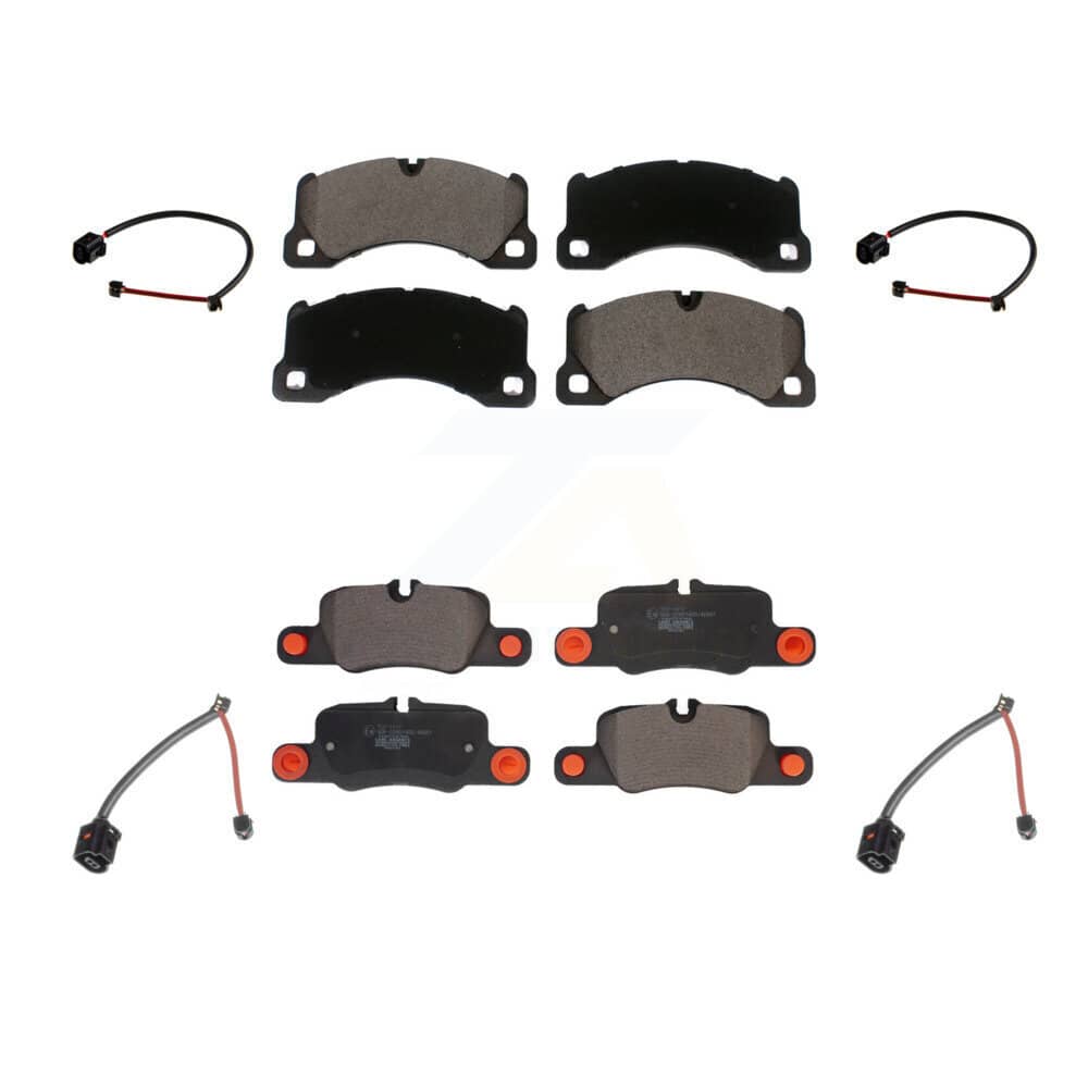 TEC - KTW-100518 - Front and Rear Disc Brake Pad Kits