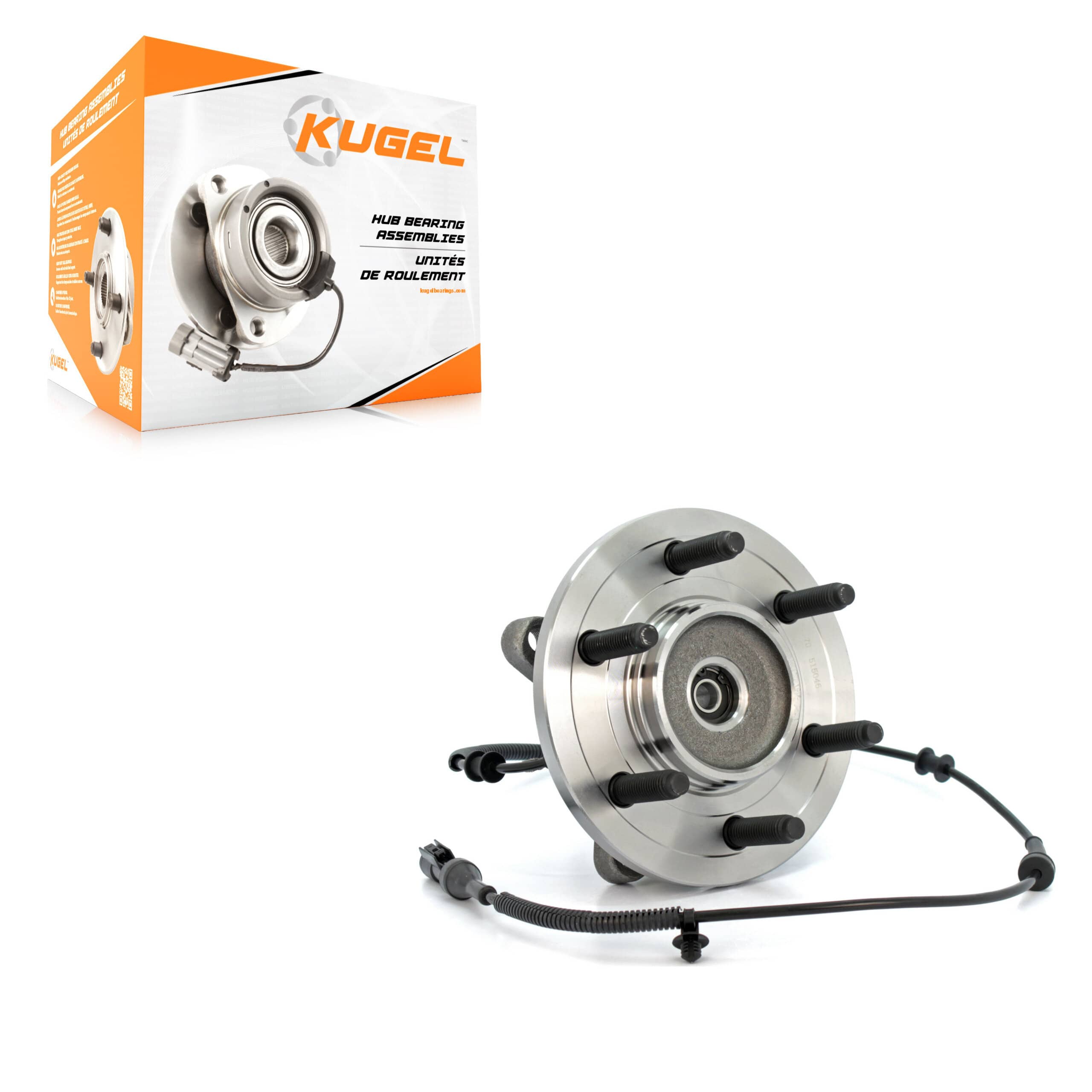 Kugel - 70-515046 - Front Wheel Bearing and Hub Assembly
