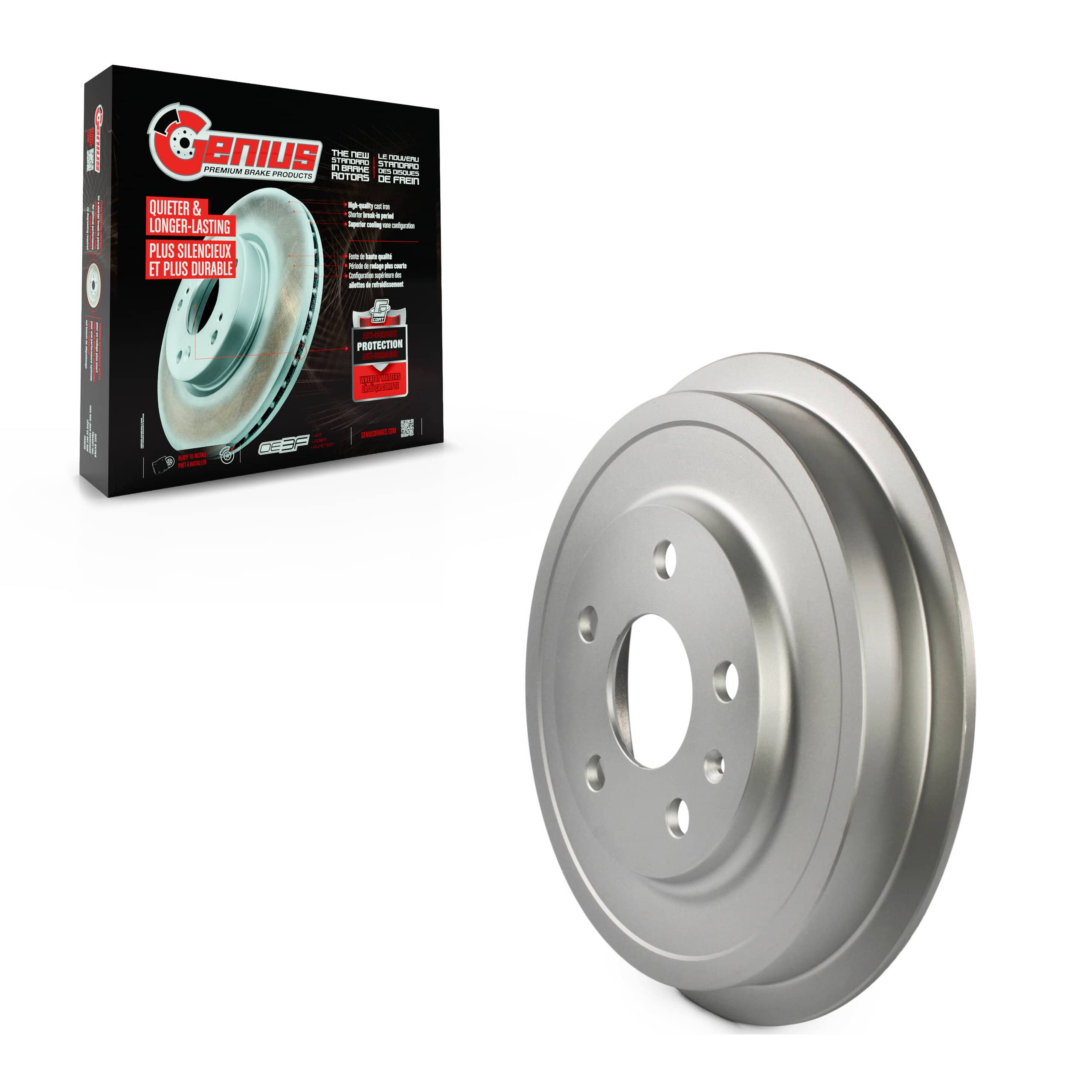 Genius - GCR-97824 - Rear Brake Drum