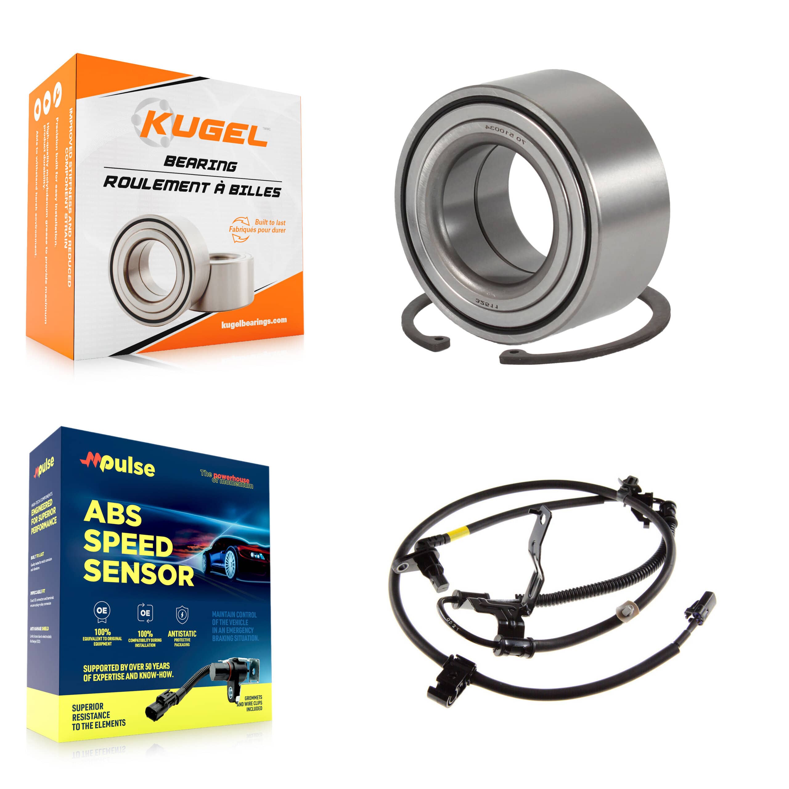 Kugel - K7S-102213 - Front Wheel Bearing Kits