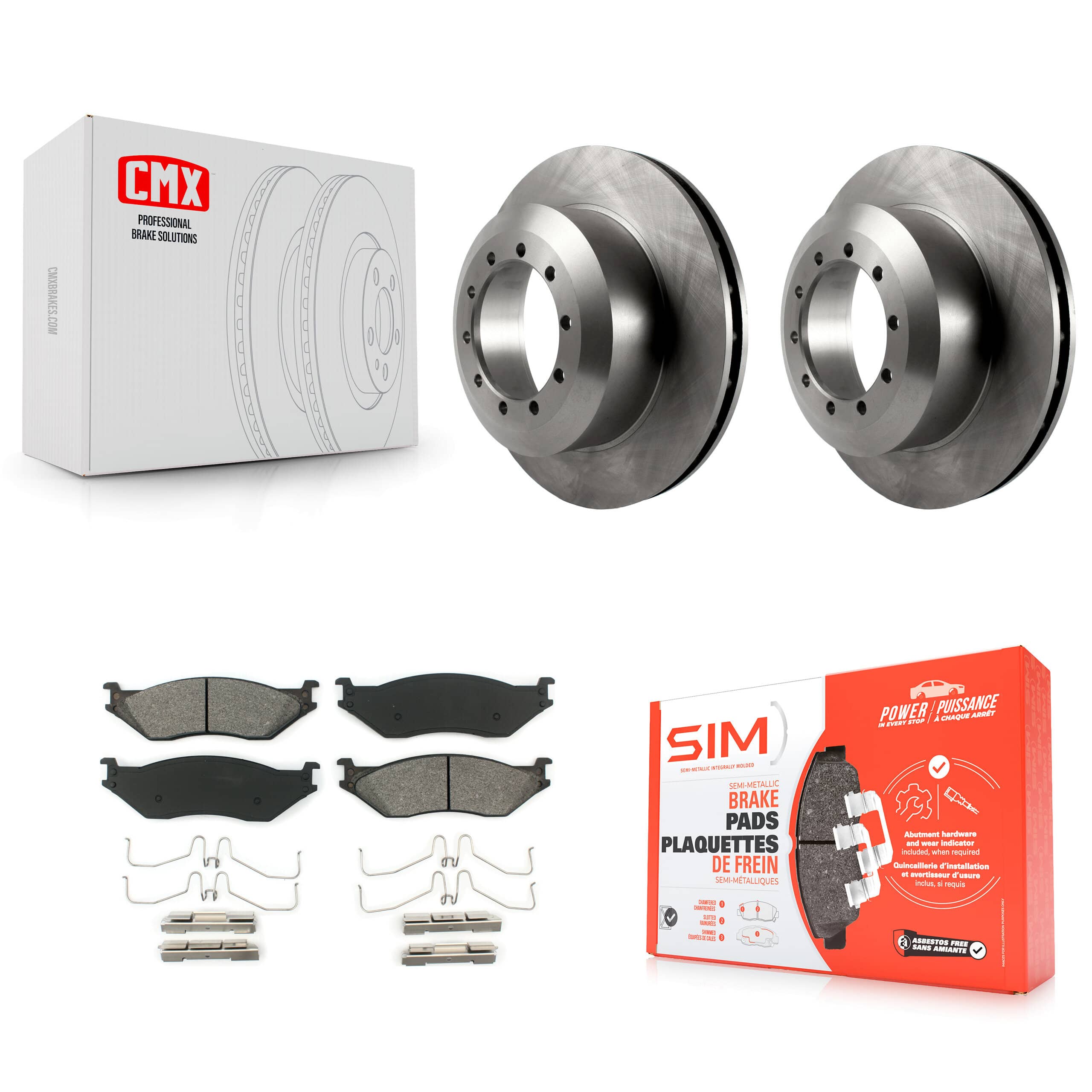 Transit Auto - K8S-100117 - Front Disc Brake Kits