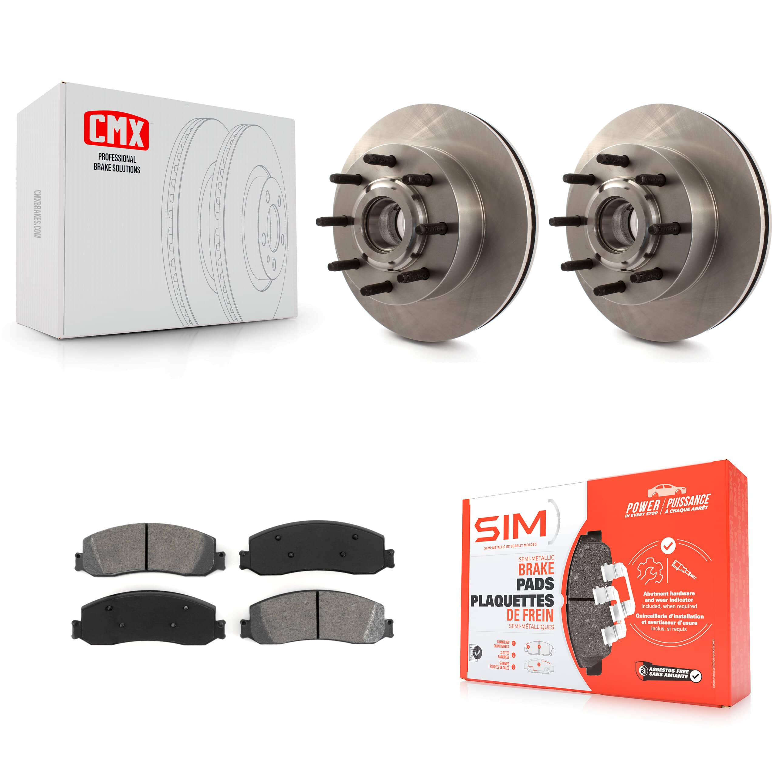 Transit Auto - K8S-100730 - Front Disc Brake Kits