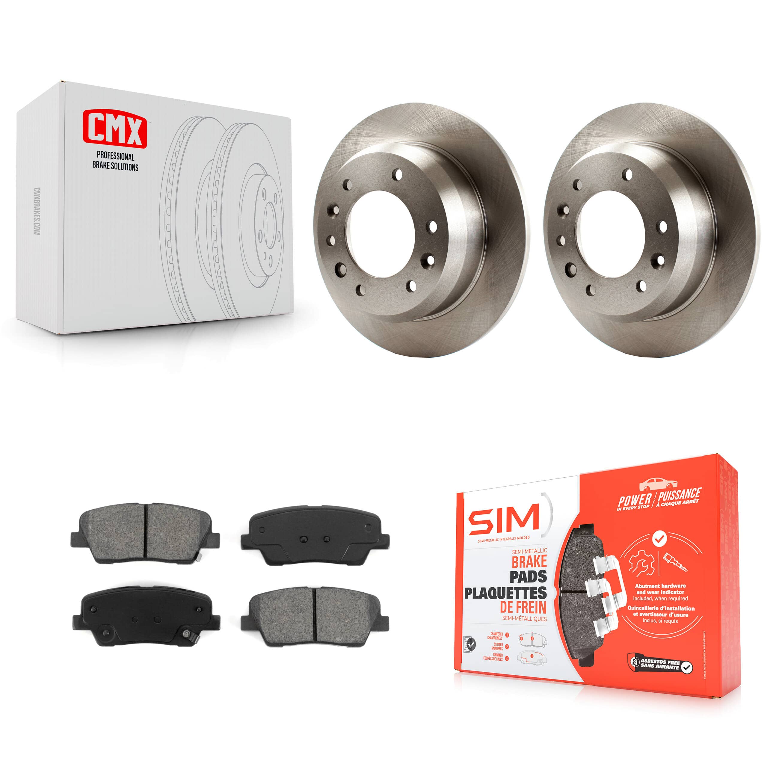 Transit Auto - K8S-101852 - Rear Disc Brake Kits