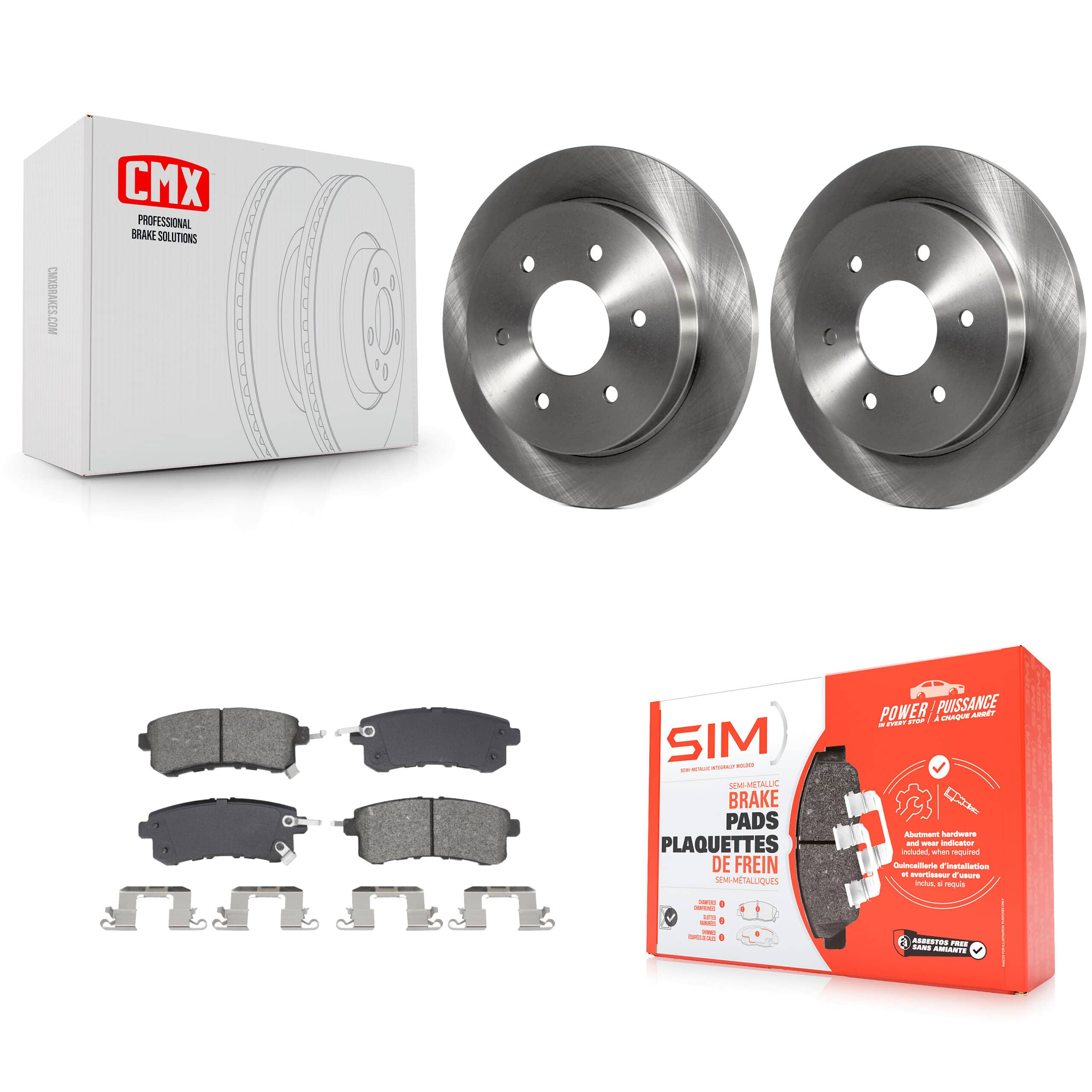 Transit Auto - K8S-104046 - Rear Disc Brake Kits