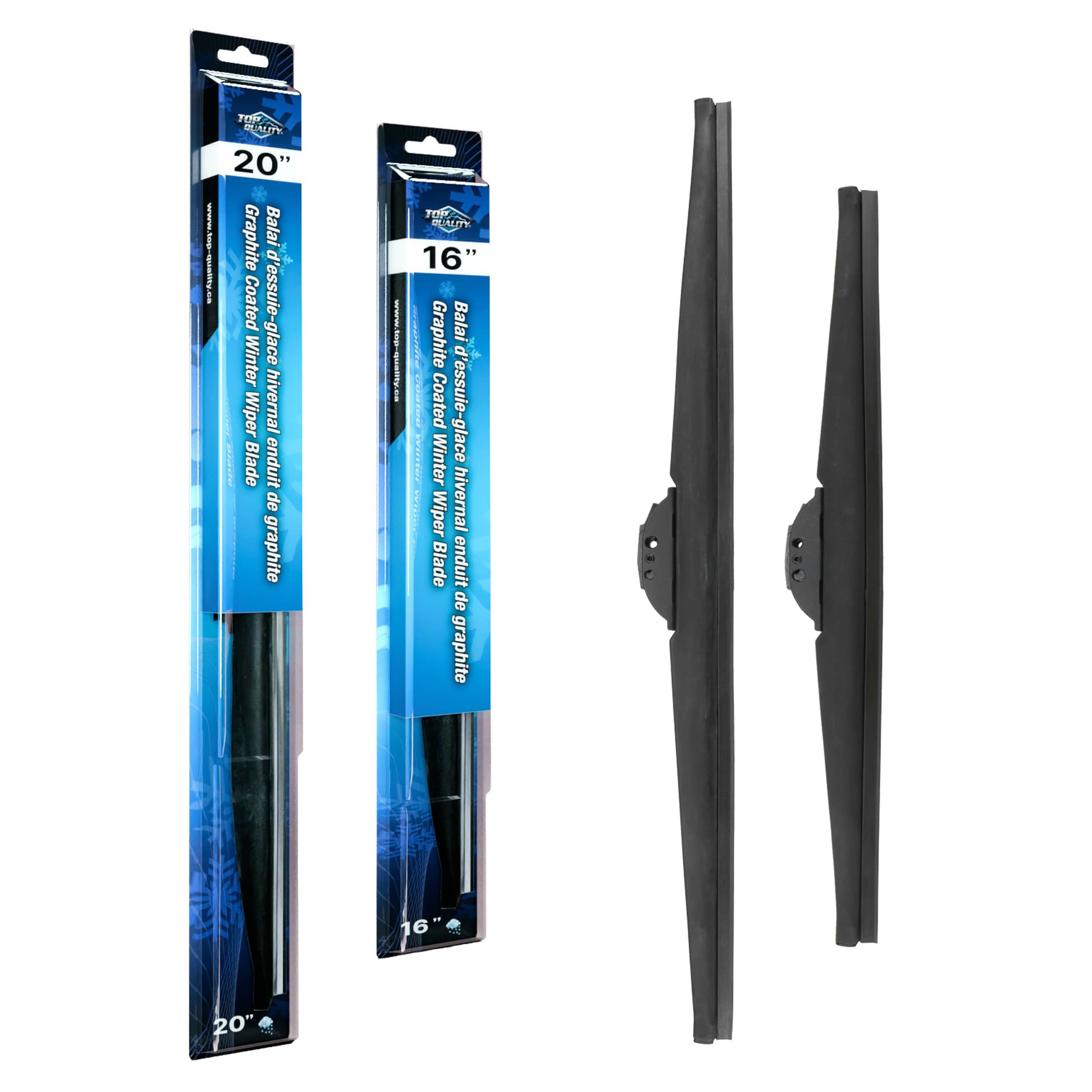 Top Quality - K90-100417 - Front Windshield Wiper Blade Kits
