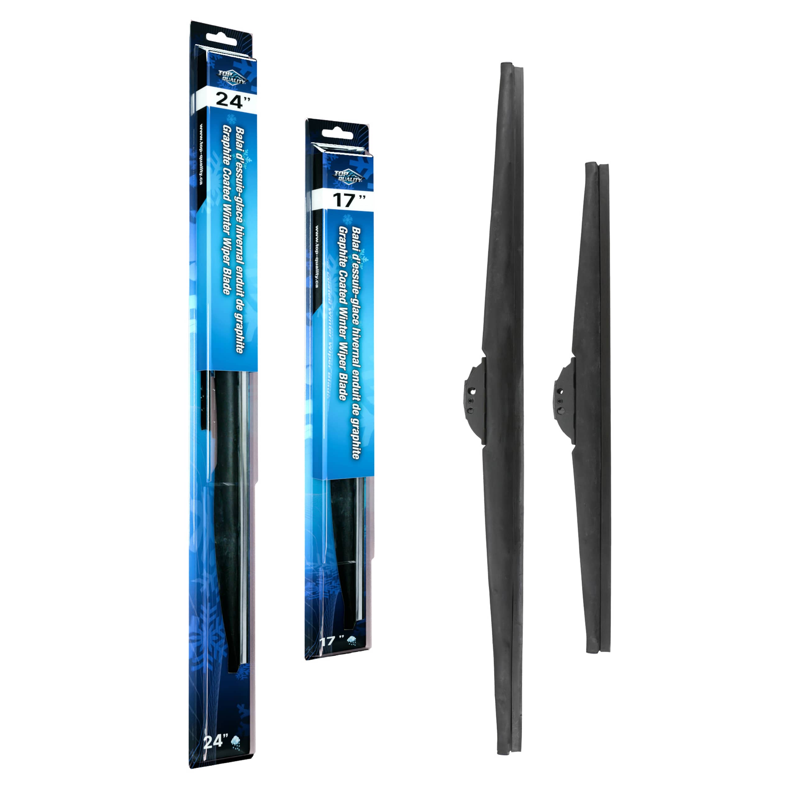 Top Quality - K90-100439 - Front Windshield Wiper Blade Kits