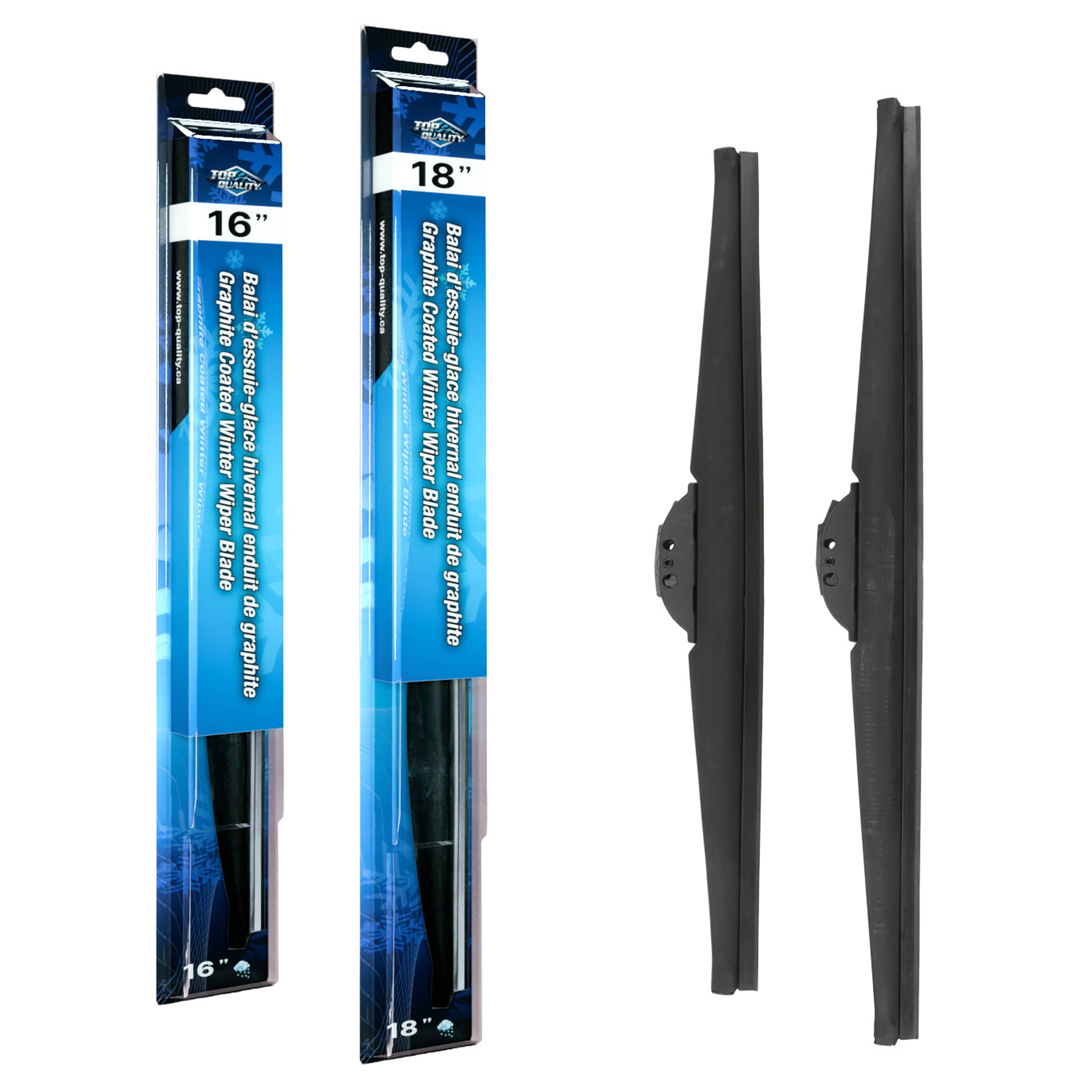 Top Quality - K90-100463 - Front Windshield Wiper Blade Kits
