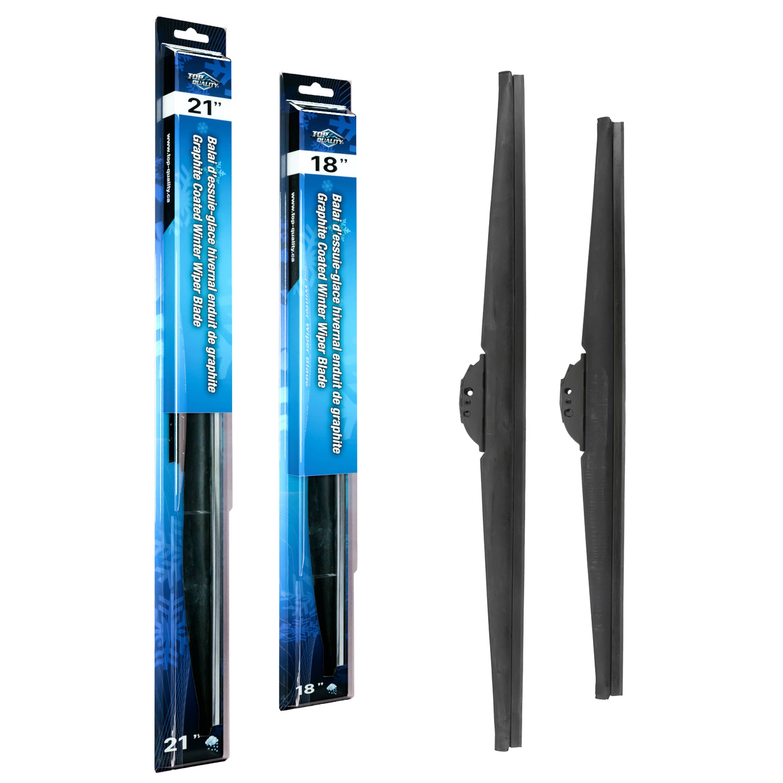 Top Quality - K90-100467 - Front Windshield Wiper Blade Kits