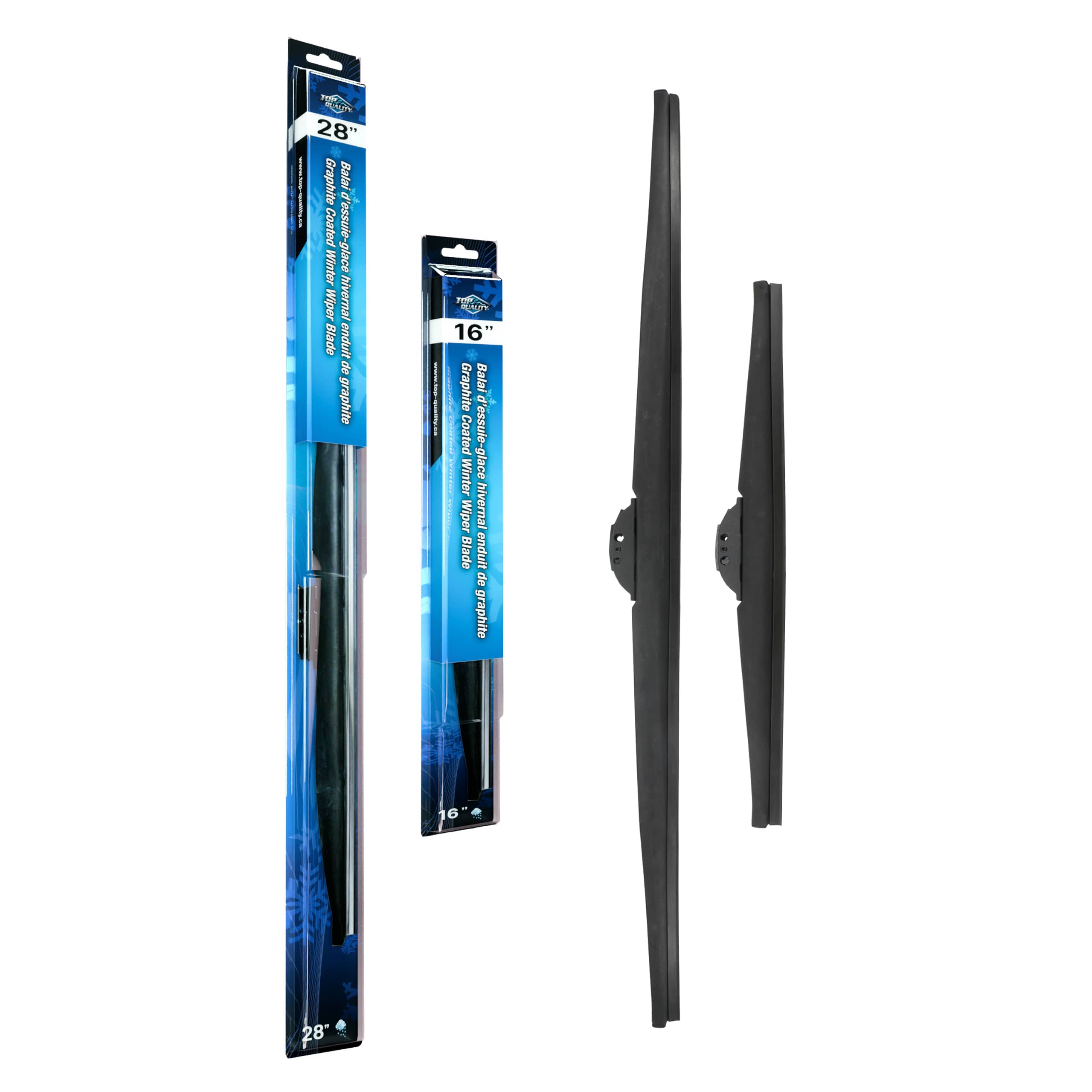 Top Quality - K90-100616 - Front Windshield Wiper Blade Kits