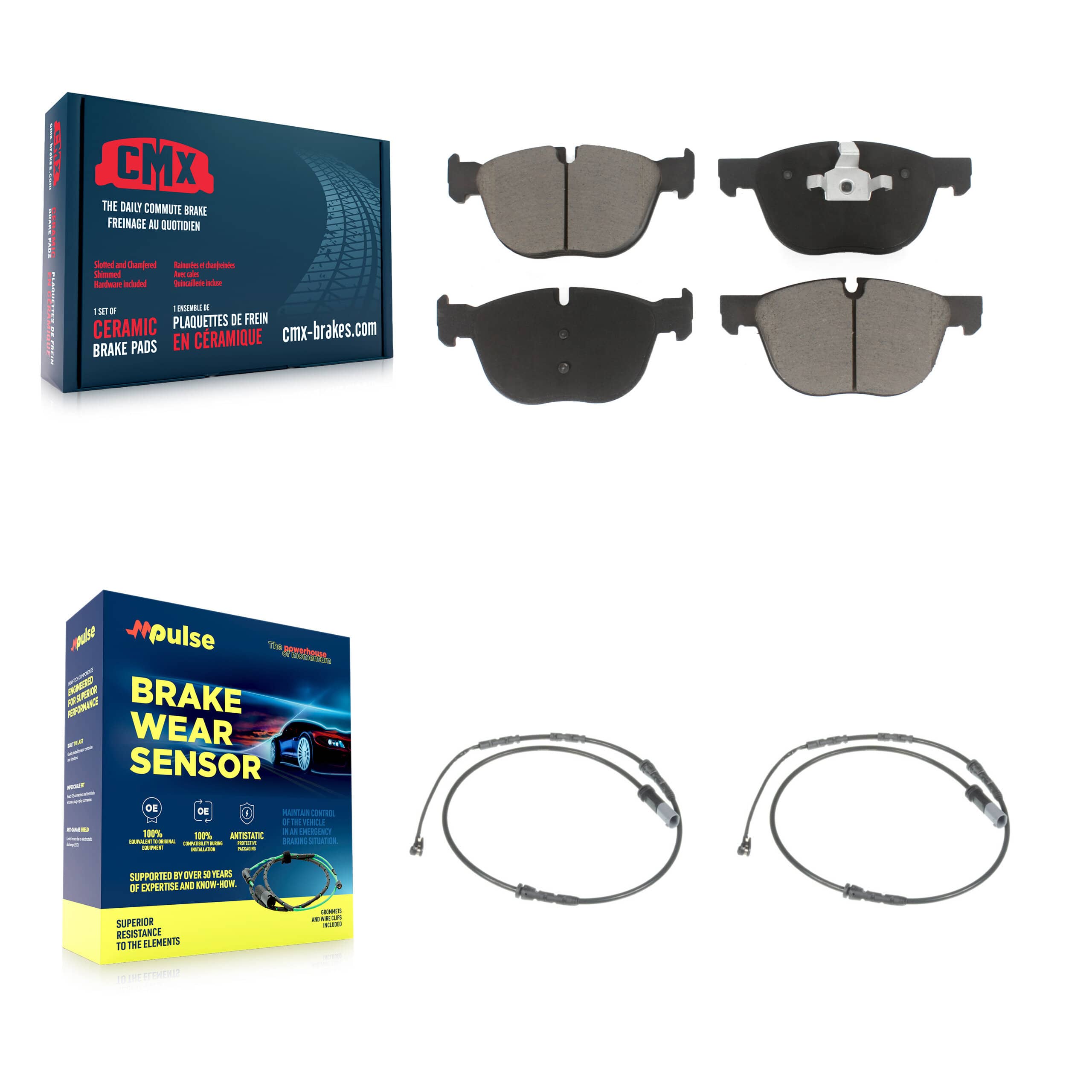 CMX - KCW-100721 - Front Disc Brake Pad Kits