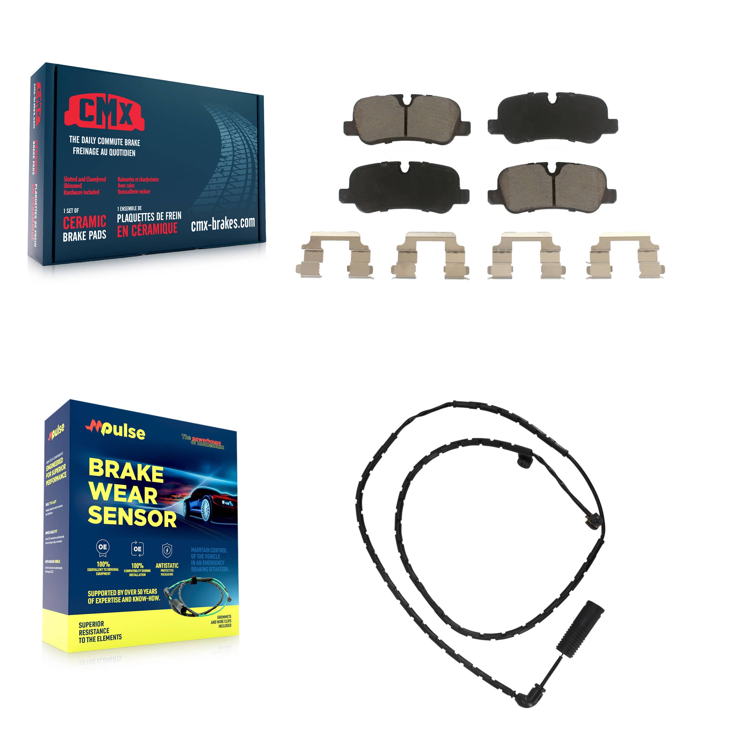 CMX - KCW-100866 - Rear Disc Brake Pad Kits