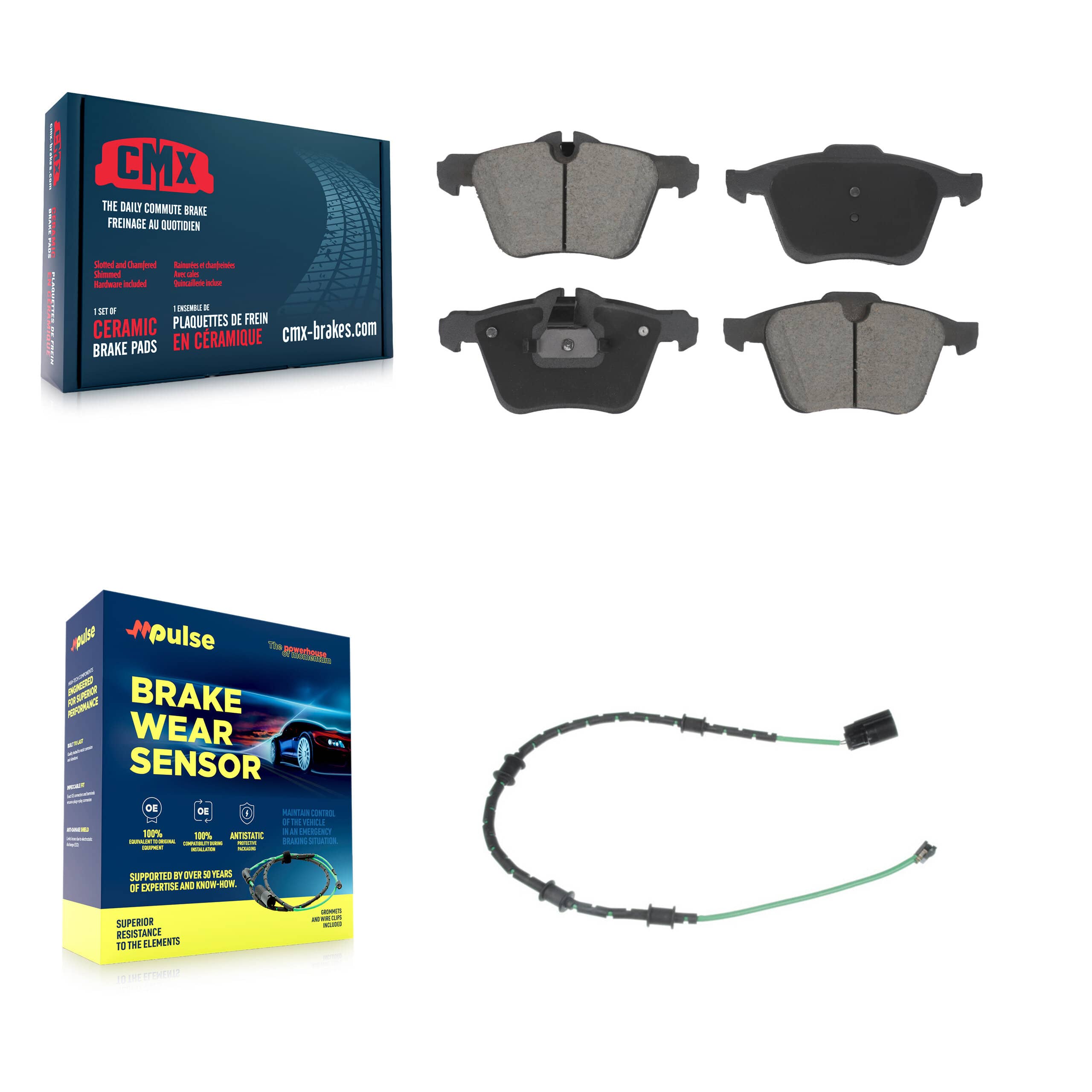 CMX - KCW-101208 - Front Disc Brake Pad Kits
